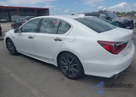 2018 Acura Rlx Sport Hybrid Advance Package из США, поврежденный, VIN JH4KC2F99JC000269